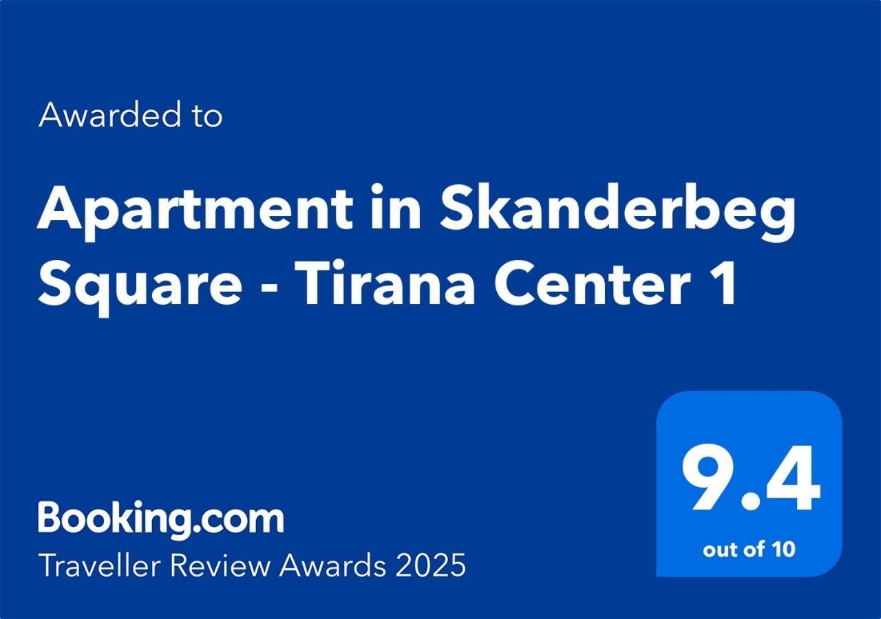Apartment In Skanderbeg Square - Tirana Center 1 Exteriér fotografie
